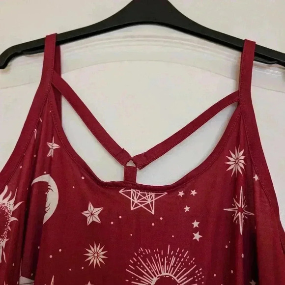 Red  celestial xl slip dress - Picture 3 of 6